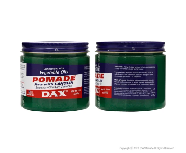 DAX Vegetable Oils Ointment Now with LANOLIN 400g