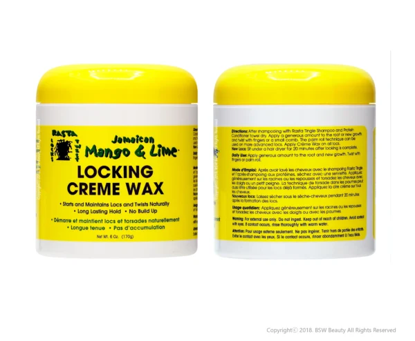 Jamaican Mango & Lime Locking Creme Wax 177ml